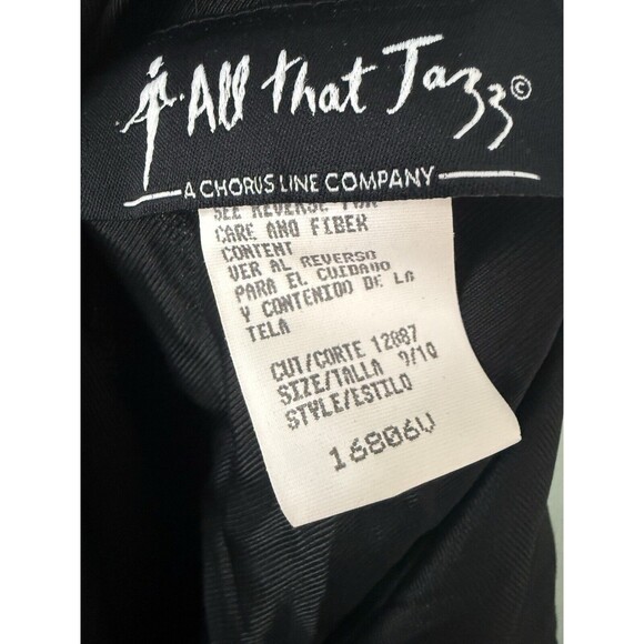 Vtg Y2K All That Jazz Mini Slip Dress Md 90s Whimsigoth Goth 9/10 witchy - Picture 3 of 3